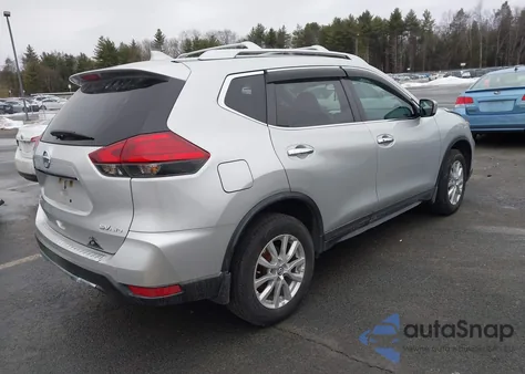 2017 Nissan Rogue Sv z USA, uszkodzony, nr VIN KNMAT2MV0HP530517